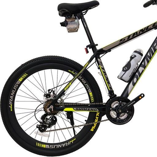 دوچرخه کوهستان المپیا مدل STANCE کد دیسکی سایز 27.5 بدنه المینیوم 21 دنده