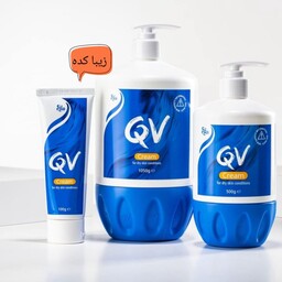 کرم آبرسان مرطوب کننده پوست خشک کیو وی پمپی QV Cream