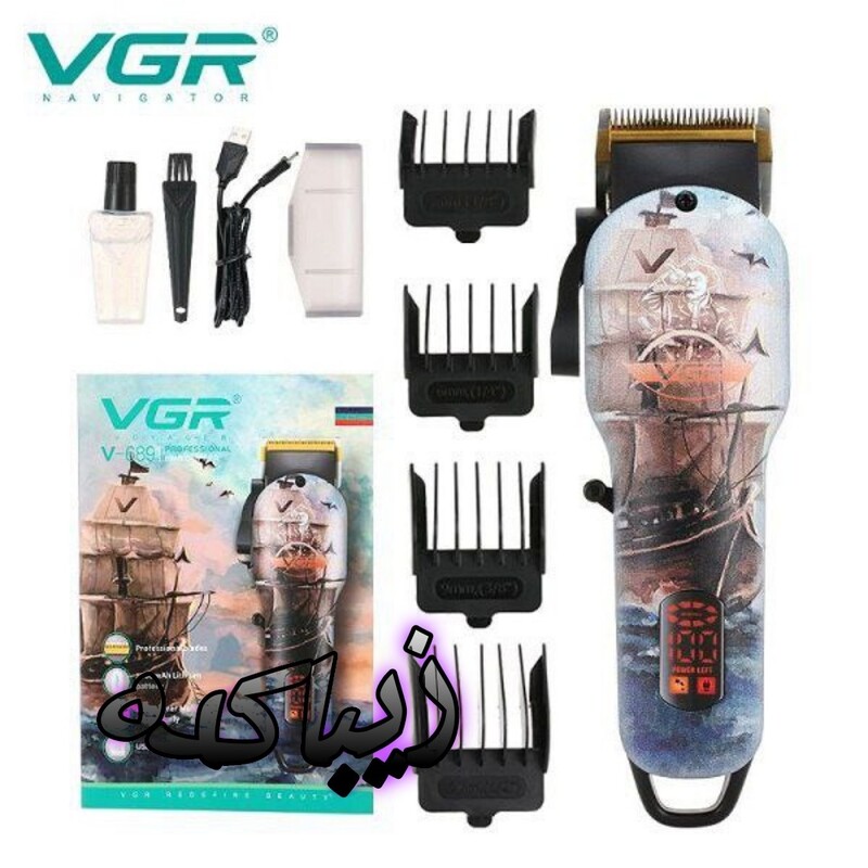 ماشین اصلاح سر وی جی ار مدل VGR v-689 VGR V-689 Professional Hair Salon Hair Clipper 