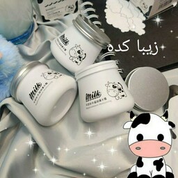 کرم شیر گاو سفید کننده و مرطوب کننده
