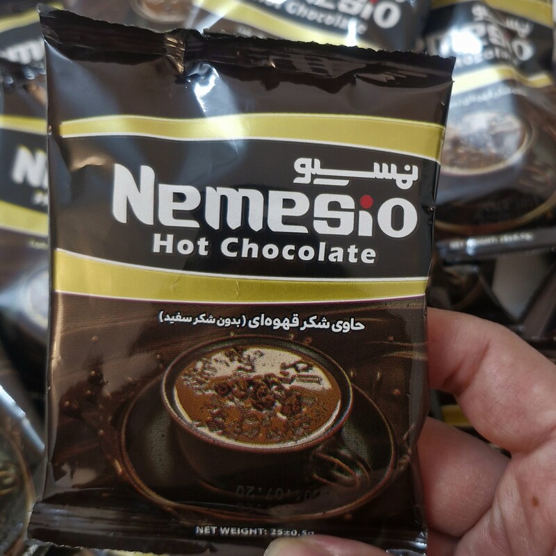 شکلات داغ نمسیو  5 عددی هات چاکلت 
