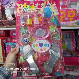 خرید اسباب بازی لوازم آرایش بادمپایی دخترانه به قیمت بسیار مناسب