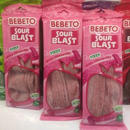 پاستیل شکری نواری ببتو bebeto