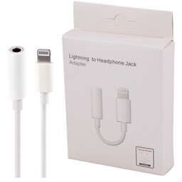 تبدیل  بلوتوثی صدا لایتنینگ اپل Lightning To 3.5mm Audio Jack

