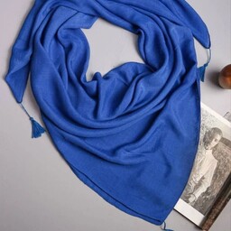 روسری نخی  وال اسلیپ قواره 140 منگوله دار  ده رنگ متنوع(ارزانسرای جوانه)