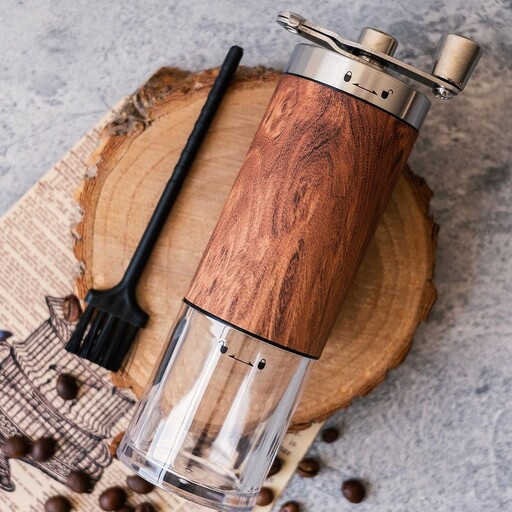 آسیاب دستی قهوه طرح چوب باکیفیت و زیبا 