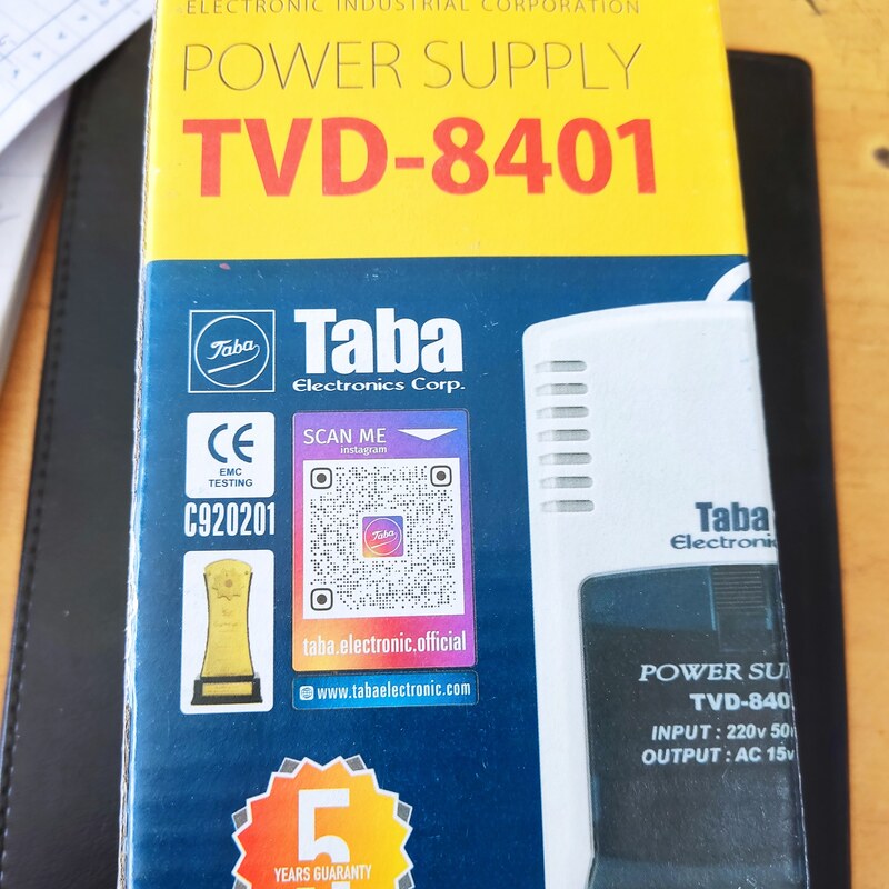 ترانس درب بازکن تابا الکترونیک مدل TVD-8401 پنج سال گارانتی 