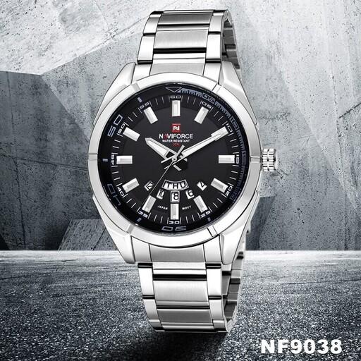 ساعت مچی عقربه ای مردانه نیوی فورس مدل nf9038 مدل خاص