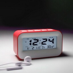 ساعت رومیزی دیجیتال زنگ دار هوشمند مدل TCK-18 