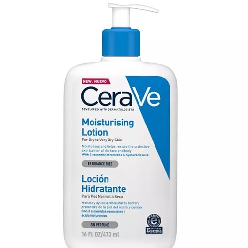 لوسیون کرم مرطوب کننده صورت و بدن سراوی Cerave حجم 473