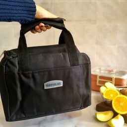 کیف غذا کیف لانچ باکس داخل فویلی گرم و سرد نگه دارنده  دما برند BRIVILAS کد  1199 مواد غذایی با رنگبندی