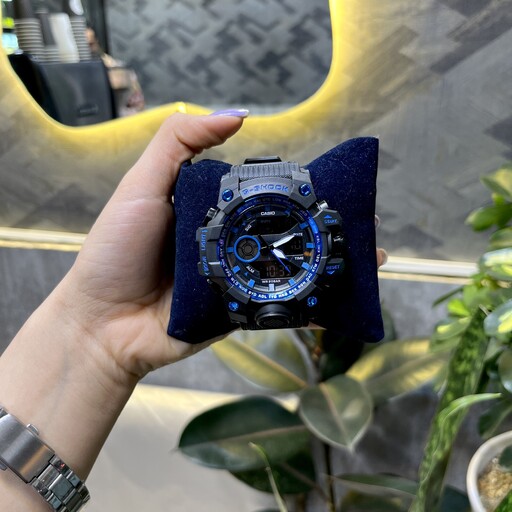 ساعت مچی جیشاک gshock دوزمانه اسپورت (ارسال رایگان)