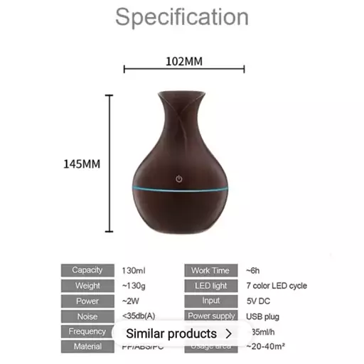 دستگاه بخور سرد طرح کوزه مدل Ultrasonic