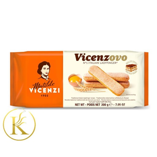 بیسکوییت تیرامیسو ( لیدی فینگر ) ایتالیایی ویچنزی 200 گرمی vicenzi