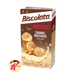 بیسکوییت مغزدار کارامل ماکیاتو بیسکولاتا پاکتی (40 گرم) biscolata

