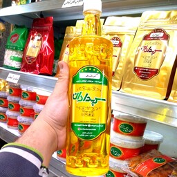 روغن کنجد طبیعی تصفیه شده یک لیتری 