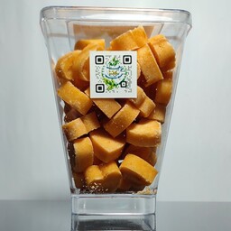 قند میوه ای گلتا ساخته شده از نبات با طعم پرتقالی بدون اضافه کردن افزودنی صددرصد گیاهی