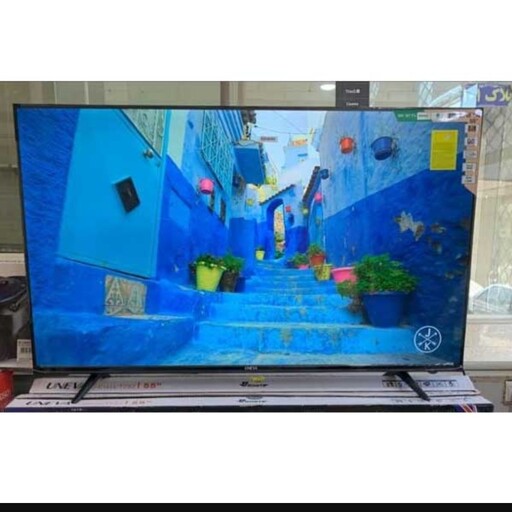 تلویزیون 65 اینچ یونیوا سری جدید قیمت جشنواره فرجاد ارسال به سراسر کشور پس کرایه و به عهده مشتری عزیز 