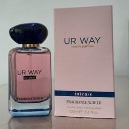 عطر ادکلن زنانه جورجیو آرمانی مای وی اینتنس فراگرنس ورد (Fragrance World Giorgio Armani My Way Intense) Fragrance World 