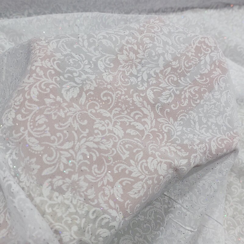 پارچه چادری عروس محصول اندونزی فوق العاده لاکچری و جذاب عرض 110( قیمت برای یک قواره هست)