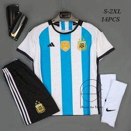 کیت آرژانتین اول جام جهانی (پیراهن و شورت)