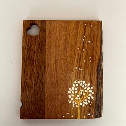 تخته سرو درخت سپید با چوب بلوط و نقاشی شده با دست کد 23