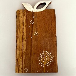 تخته سرو درخت سپید با چوب بلوط و نقاشی شده با دست 
