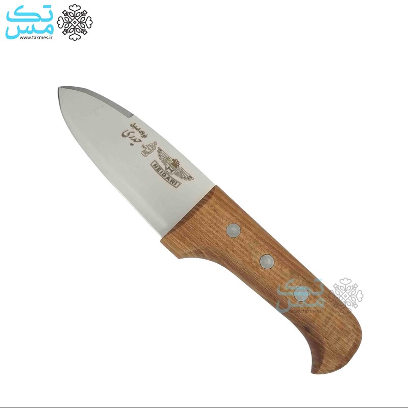 چاقوی آشپزخانه سلاخی دسته چوبی 19.5 سانت حیدری