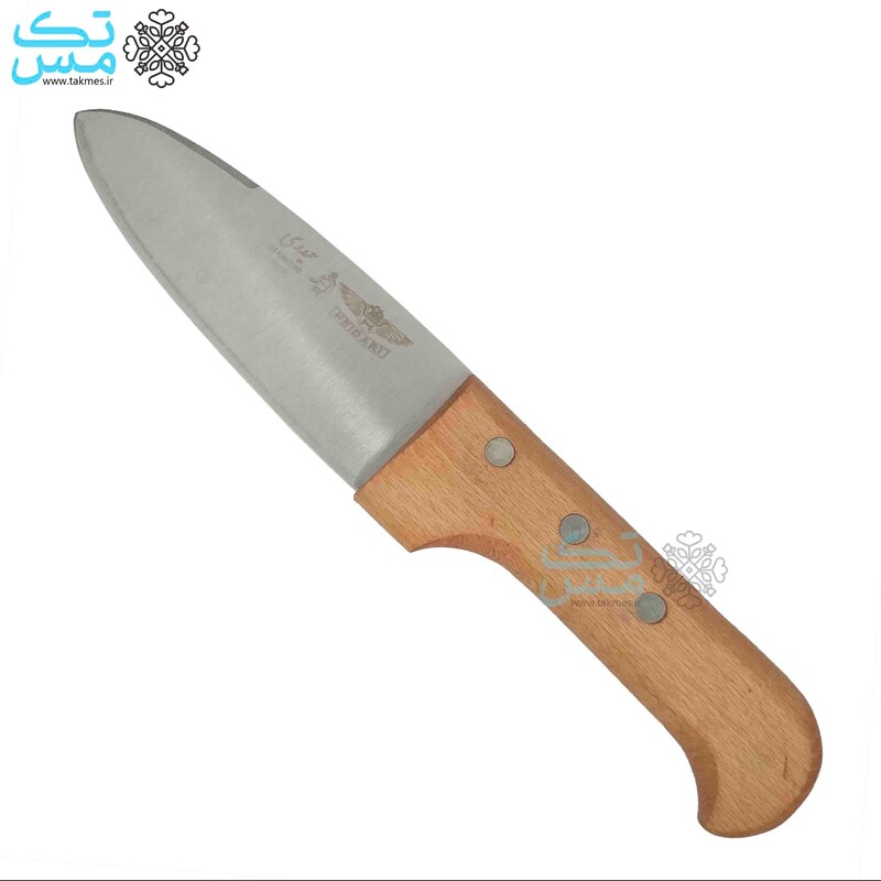 چاقوی آشپزخانه سلاخی دسته چوبی 24.5 سانت حیدری