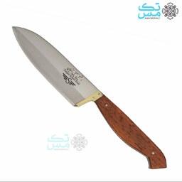 چاقوی آشپزخانه 23 سانتی دسته پادوک آفریقایی