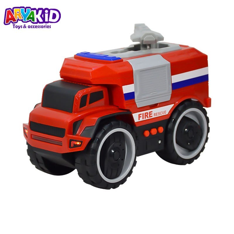 اسباب بازی کامیون قدرتی آتشنشانی موزیکال