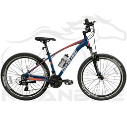 دوچرخه کوهستان اورلورد سایز 27.5 مدل WARRIOR ATX 1.0V آبی-نارنجی.کد 1007076