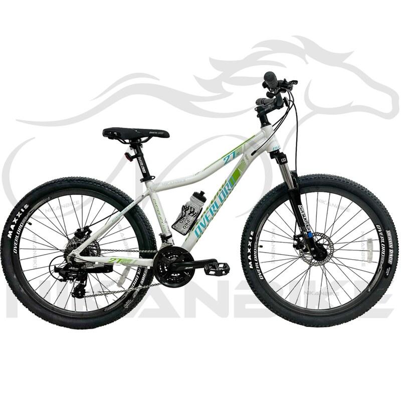 دوچرخه کوهستان اورلورد سایز 27.5 مدل CARTIER ATX 1.0D سفید-سبز.کد 1007060