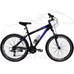 دوچرخه کوهستان اوکی سایز 26 مدل آهنی ویبریک (21 دنده) آبی. کد 1018019