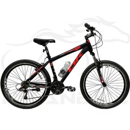 دوچرخه کوهستان اوکی سایز 26 مدل آهنی ویبریک (21 دنده) قرمز.کد 1018019