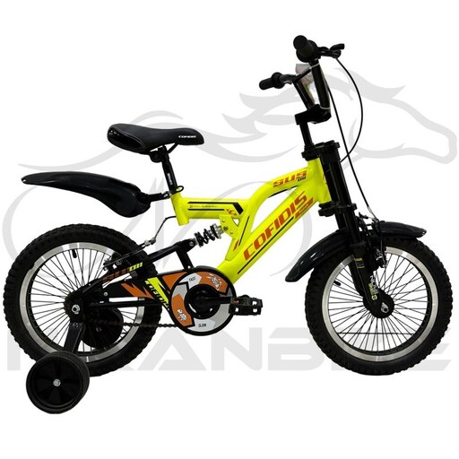 دوچرخه بچگانه کافیدیس سایز 16 مدل دو کمک SUS.کد 1021001