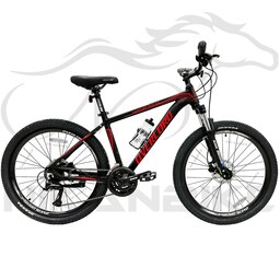 دوچرخه کوهستان اورلورد سایز 26 مدل MERCURY ATX.3 هیدرولیکی کد 1007041 مشکی-قرمز