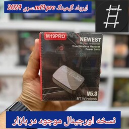 ایرپاد M19pro سری 2024 نسخه اورجینال دارای پاور بانک و چراغ قوه 