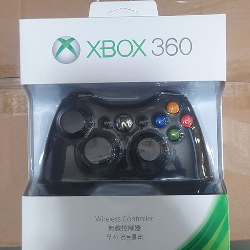 دسته ایکس باکس 360 بی سیم آکبند با کیفیت بسیارعالی دسته xbox360