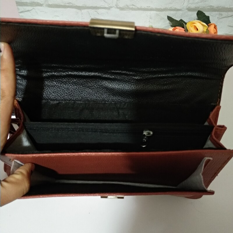 کیف دستی مردانه مدارکی قفل رمز دار 