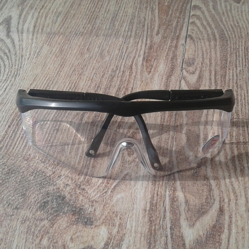 عینک کار  شفاف پلی کربنات 