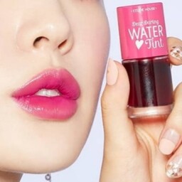 تینت یا رژلب مایع اورجینال کره ای اتود هاوس  etude house رنگ آلبالویی  و صورتی