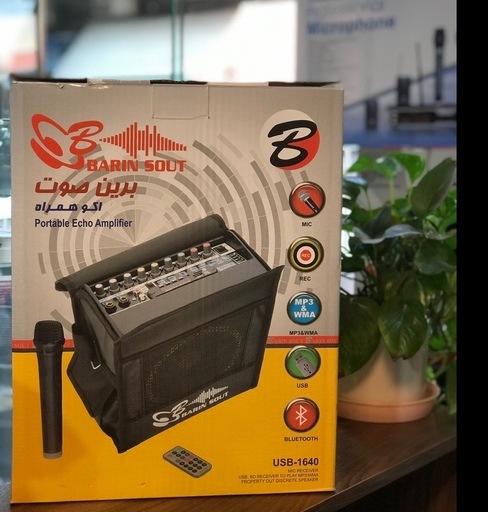 اکو همراه برین صوت 6 اینچ مدل USB-1640