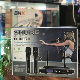 میکروفن بیسیم دو کانال SHURE مدل SH-300G