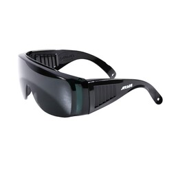 عینک ایمنی سبز محافظ چشم کرکره ای آروا مدل 8142
