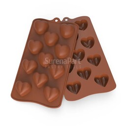 قالب سیلیکونی شکلات قلب تپل برنده سورنا پارت 