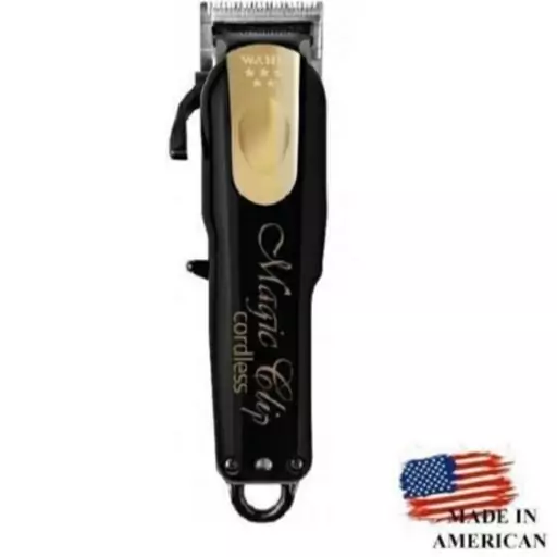 ماشین اصلاح وال مجیک کلیپ گلد بی سیم اصل ا WAHL Cordless Magic Clip Gold