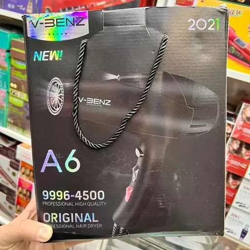 سشوار حرفه ای برند NEW مدل A6  قدرت 4500W  کیفیت عالی