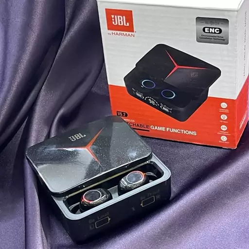 ایرپاد JBL مدل M33Pro سایز  بزرگ گیمینگ   نگه داری شارژ زیاد