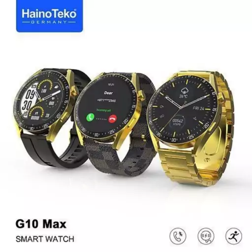 اسمارت واچ صفحه گرد هاینوتکو مدل G10 max